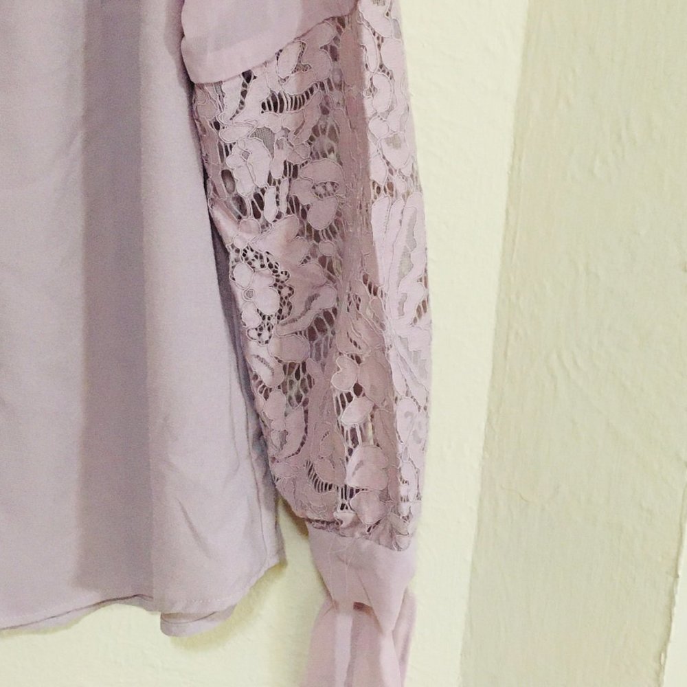 Iman Global Chic Dressed and Ready Lace Blouse - Picture 5 of 7